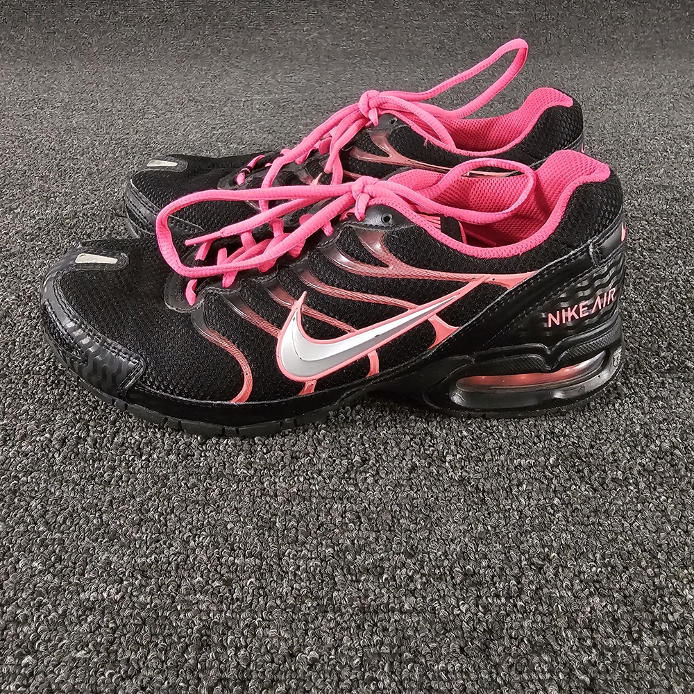 Nike Air Max Torch 4 Womens Running Shoes Size 9 Black Pink Athletic Sneaker - Picture 2 of 10